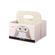 3 SPROUTS Úložný košík na přebalovací pult Owl White