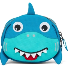 AFFENZAHN Dětská taška na řídítka Handlebar Shark Blue