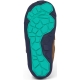 AFFENZAHN Dětské barefoot boty Minimal Lowboot Leather - Octopus/Ocean Green/Dark Blue