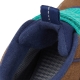 AFFENZAHN Dětské barefoot boty Minimal Lowboot Leather - Octopus/Ocean Green/Dark Blue
