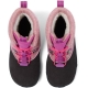 AFFENZAHN Dětské barefoot boty Minimal Midboot Wool - Bird/Purple/Pink vel. 27