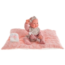 ANTONIO JUAN Mia 50162 Mrkací a čůrající realistická panenka miminko 42 cm