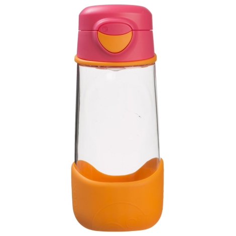 B.BOX Sportovní láhev na pití 450 ml růžová/oranžová