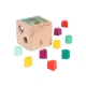 B.TOYS Kostka dřevěná s vkládacími tvary Wonder Cube