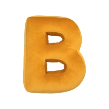 BETTY’S HOME Sametové písmeno Yellow B
