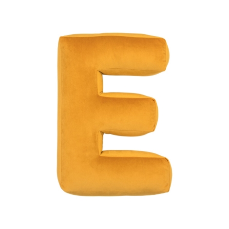 BETTY’S HOME Sametové písmeno Yellow E
