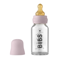 BIBS Baby Bottle Skleněná lahev 110 ml Dusky Lilac