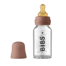 BIBS Baby Bottle Skleněná lahev 110 ml Woodchuck