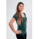 BOBÁNEK Těhotenská tričká krátký rukáv Černé a Tmavě zelené vel. XL