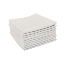BOMIMI Pleny bavlna Premium 80x70 cm Bílé 10 ks