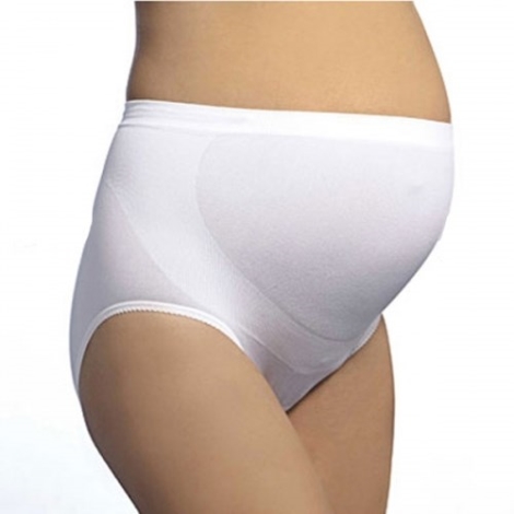 CARRIWELL kalhotky těhotenské podpůrné bílé L