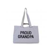 CHILDHOME Cestovní taška Grandpa Canvas Grey