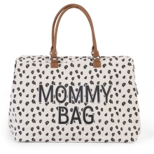 CHILDHOME Mommy Bag Big Canvas Leopard