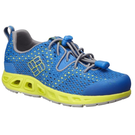 COLUMBIA Childrens Drainmaker II Hyper Blue,Safety Yellow vel.11
