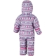 COLUMBIA Snuggly Bunny Bunting Rosewater Zigzag 2018 18/24