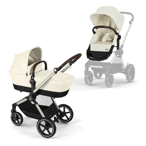 CYBEX Gold EOS Lux Taupe Seashell Beige
