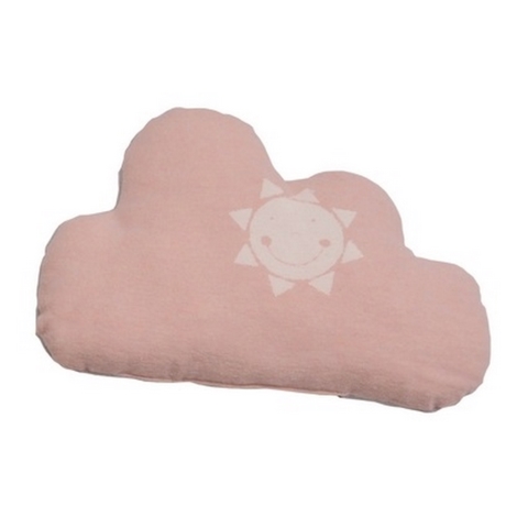 DF JUWEL polštář s výplní mrak růžový 43x25 cm