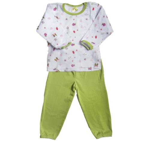 DIMO-TEX Pyžamo 2dílné zelená 86