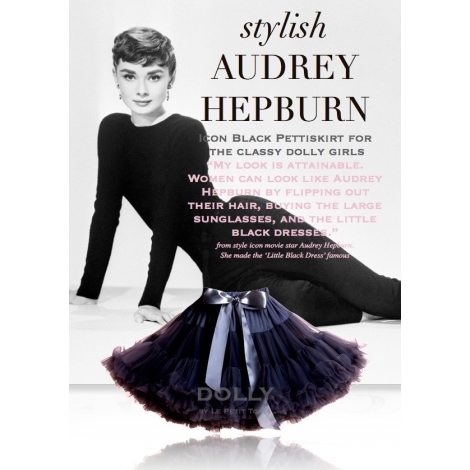 DOLLY sukně Audrey Hepburn (black)