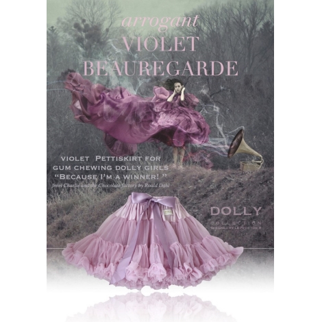DOLLY sukně Žvýkačková Beauregarde (violett)