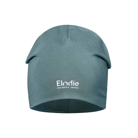 ELODIE DETAILS Bavlněná čepice Logo Deco Turquoise 0 - 6 m