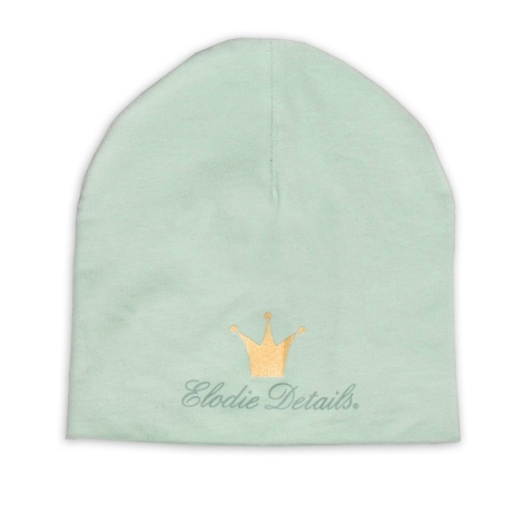 ELODIE DETAILS bavlněná čepice Logo Dusty Green