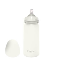 ELODIE DETAILS Skleněná kojenecká láhev Vanilla White