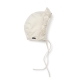 ELODIE DETAILS Zimní čepeček pro miminka Creamy White 0 - 3 m