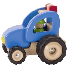 GOKI Dřevěný traktor