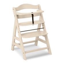 HAUCK Alpha+ Dřevěná židle Vanilla