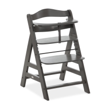 HAUCK Alpha+ Select Dřevěná židle Charcoal