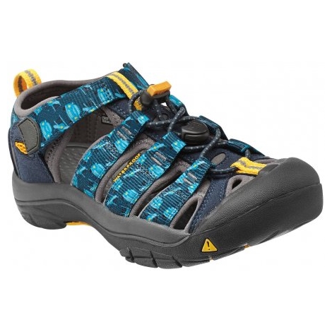 KEEN Newport H2 Midnight Navy Planes and Cars vel. 10