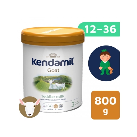 KENDAMIL Kozí batolecí mléko 3 DHA+ (800 g)