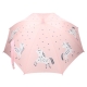 KIDZROOM Dětský deštník Puddle Pink