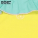 KIETLA Plavky s UV ochranou kalhotky žlutozelené