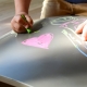 KINDERFEETS Dřevěná Balanční Deska Kinderboard Chalkboard Gray