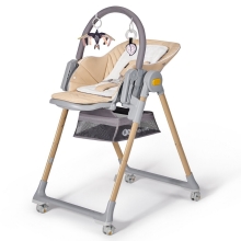 KINDERKRAFT Select Židlička jídelní Lastree Wood Premium