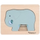 KINDSGUT Dřevěné puzzle slon