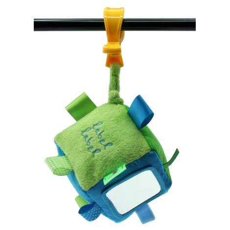 LABEL-LABEL Hrací kostka s klipem Blue/Green