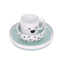 LÄSSIG Dish Set Porcelain Little Chums Dog