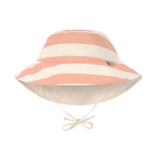 LÄSSIG Sun Protection Bucket Hat Block Str.milky/Peach