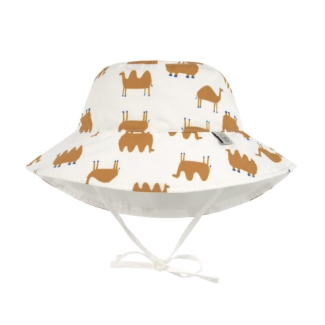 LÄSSIG Sun Protection Bucket Hat Camel Nature 7 - 18 m