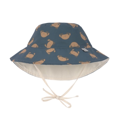 LÄSSIG Sun Protection Bucket Hat Crabs Blue 19 - 36 m