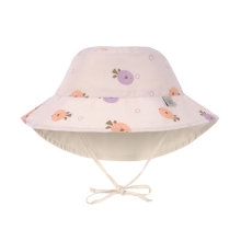 LÄSSIG Sun Protection Bucket Hat Fish Light Pink