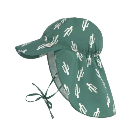 LÄSSIG Sun Protection Flap Hat Cactus Green 19 - 36 m