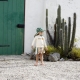LÄSSIG Sun Protection Flap Hat Cactus Green 7 - 18 m