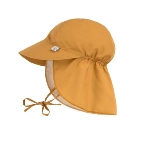 LÄSSIG Sun Protection Flap Hat Gold 7 - 18 m