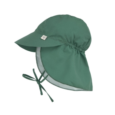 LÄSSIG Sun Protection Flap Hat Green 19 - 36 m