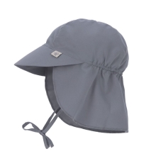 LÄSSIG Sun Protection Flap Hat Grey
