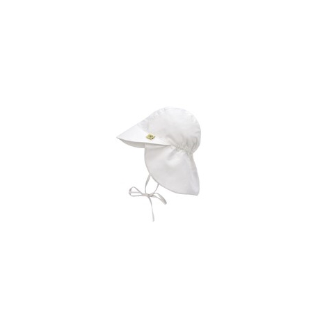 LÄSSIG Sun Protection Flap Hat White 9-12 měsíců